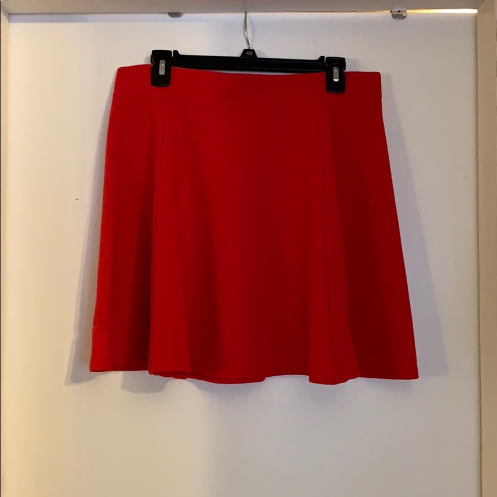 H&M Divided red skirt, L